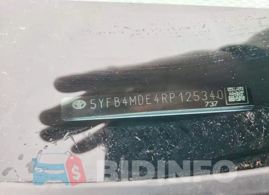 5YFB4MDE4RP125340 Photo# 12