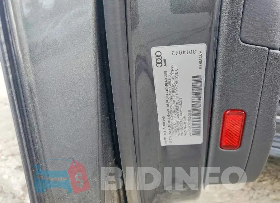 WAUDAAF47PN001526 Photo# 12