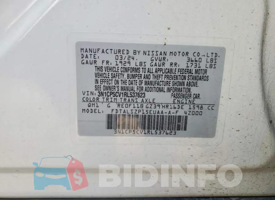 3N1CP5CV1RL537623 Photo# 14