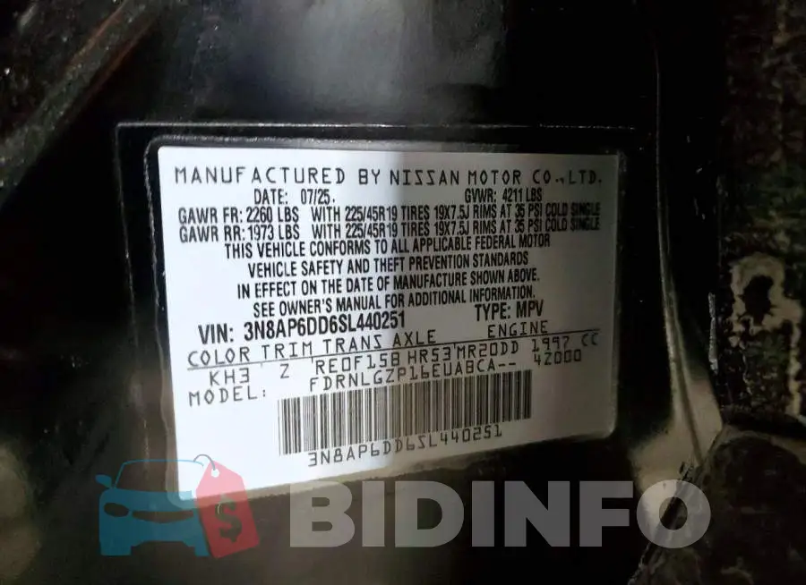 3N8AP6DD6SL440251 Photo# 13