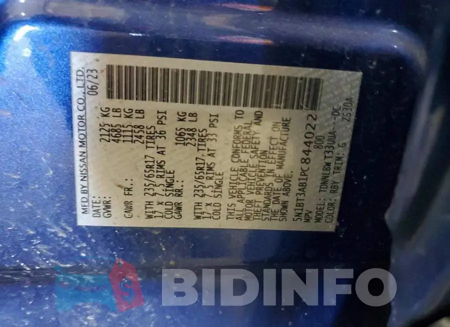 5N1BT3AB1PC844022 Photo# 14