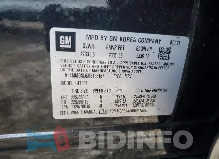 KL4MMDSL6MB135167 Photo# 13