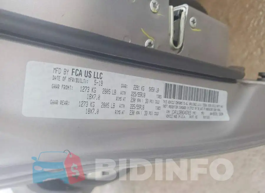 1C4PJLDB9KD457815 Photo# 13