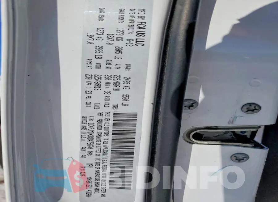 1C4PJMDX3KD476670 Photo# 13