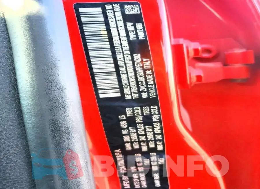 ZACCJBCB0HPE74202 Photo# 13