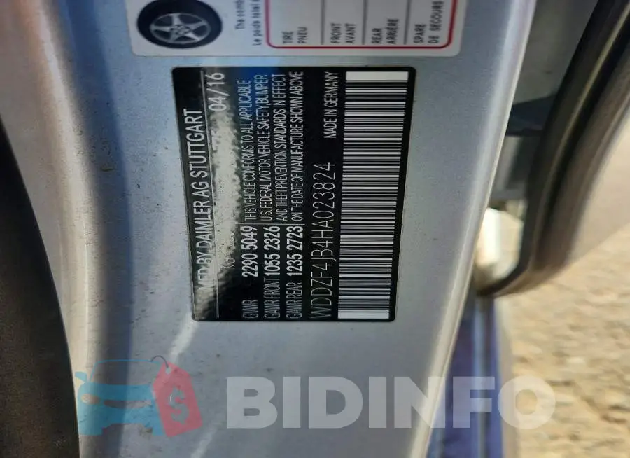WDDZF4JB4HA023824 Photo# 12