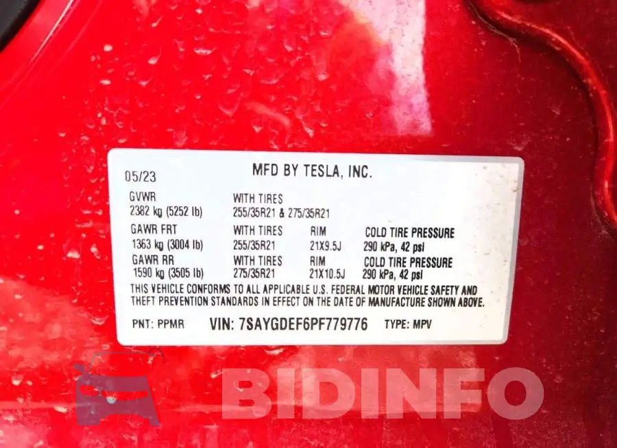 7SAYGDEF6PF779776 Photo# 13