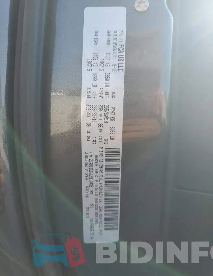2C4RC1EG7LR110435 Photo# 13