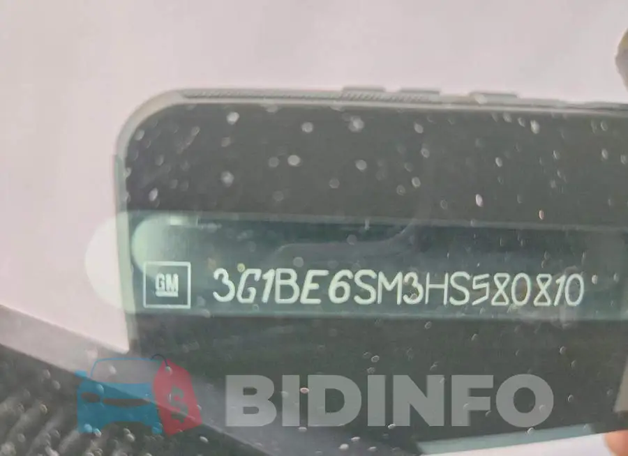 3G1BE6SM3HS580810 Photo# 13