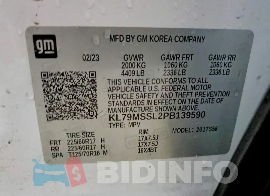 KL79MSSL2PB139590 Photo# 13