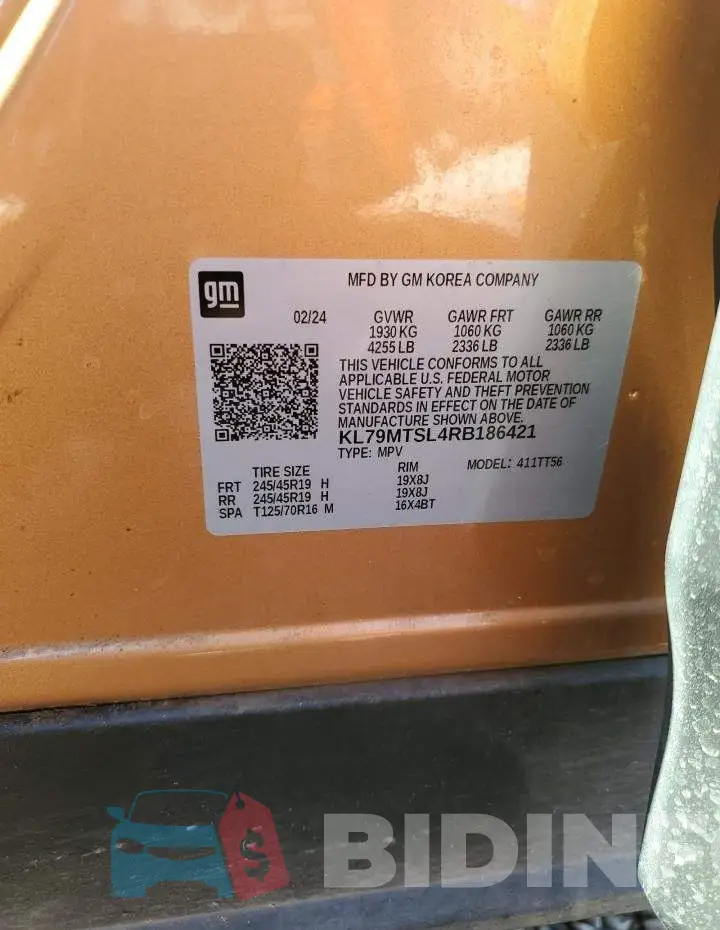 KL79MTSL4RB186421 Photo# 13