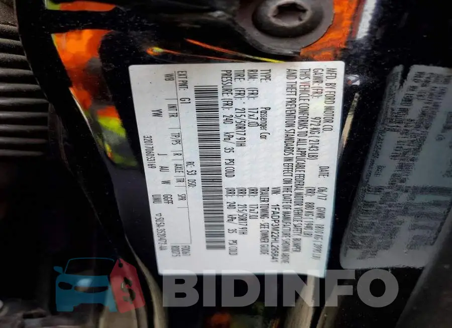 1FADP3M22HL295841 Photo# 12