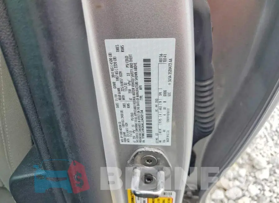 1FMCU9G64LUA50134 Photo# 13