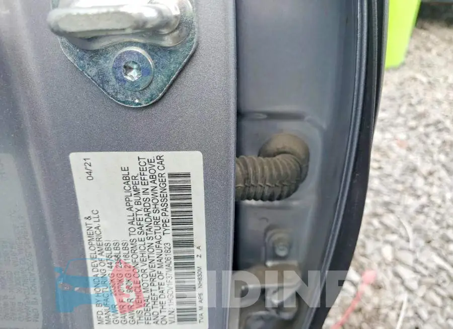 1HGCV1F37MA061823 Photo# 12