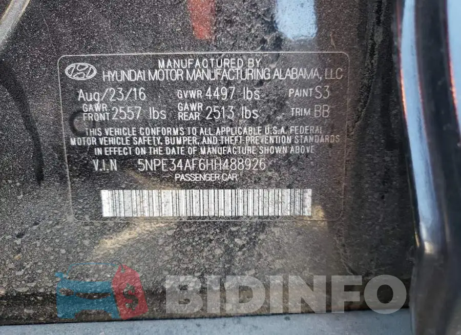 5NPE34AF6HH488926 Photo# 12