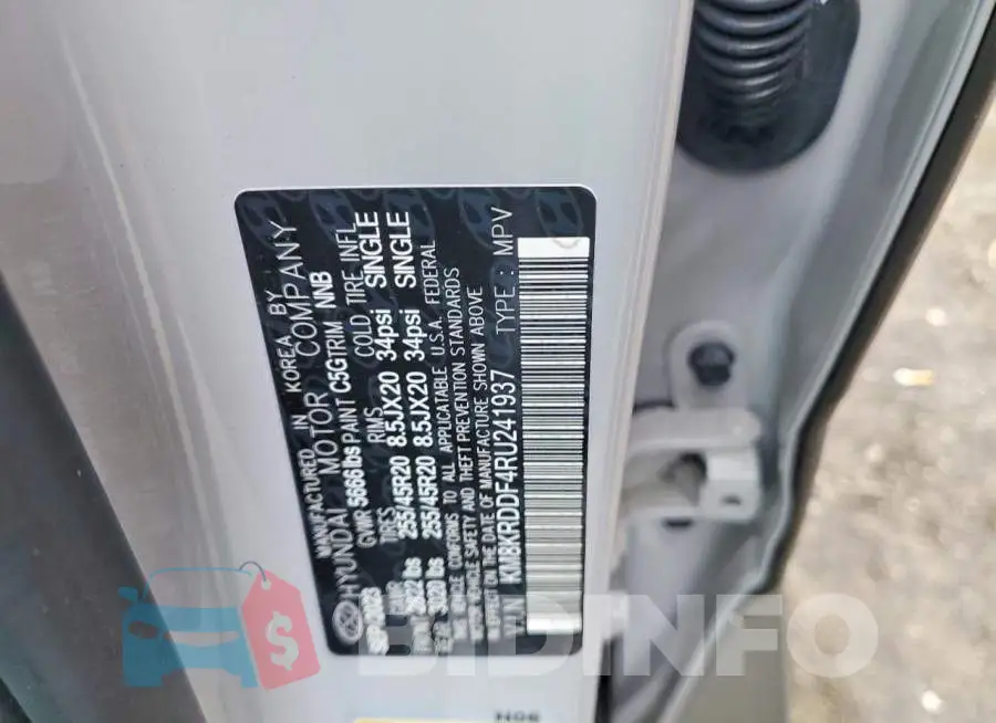 KM8KRDDF4RU241937 Photo# 13