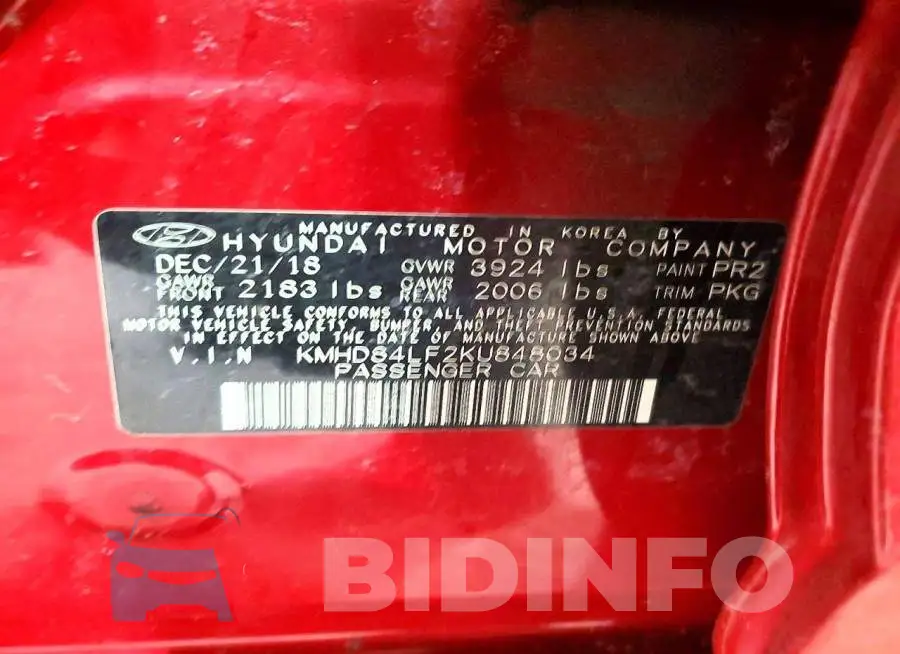 KMHD84LF2KU848034 Photo# 12