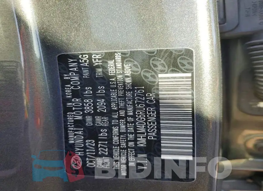 KMHLM4DG6RU672761 Photo# 13