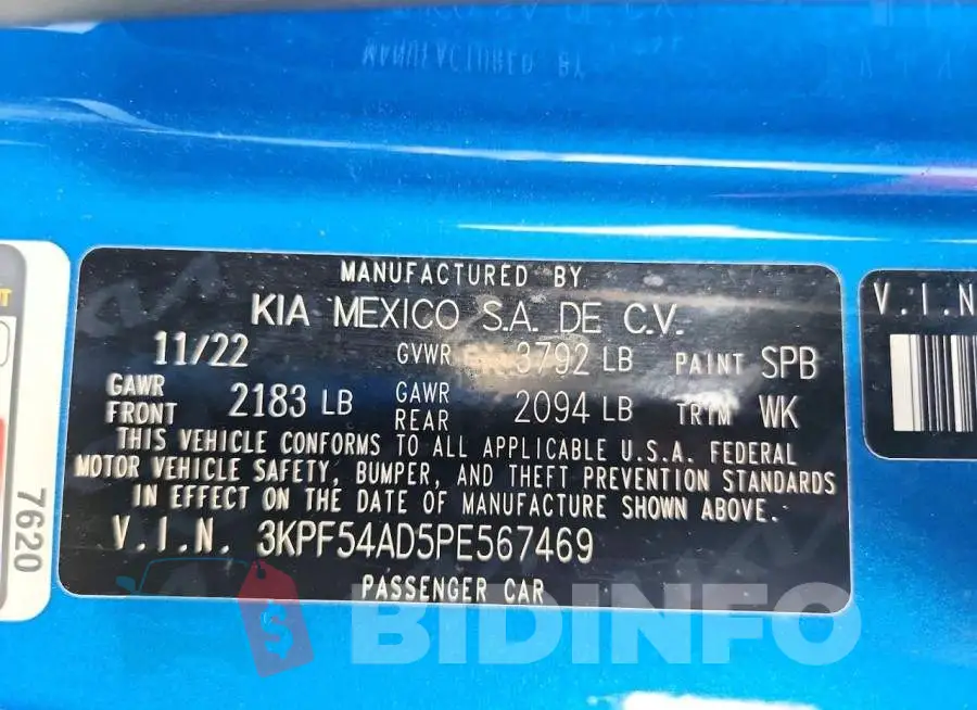3KPF54AD5PE567469 Photo# 12