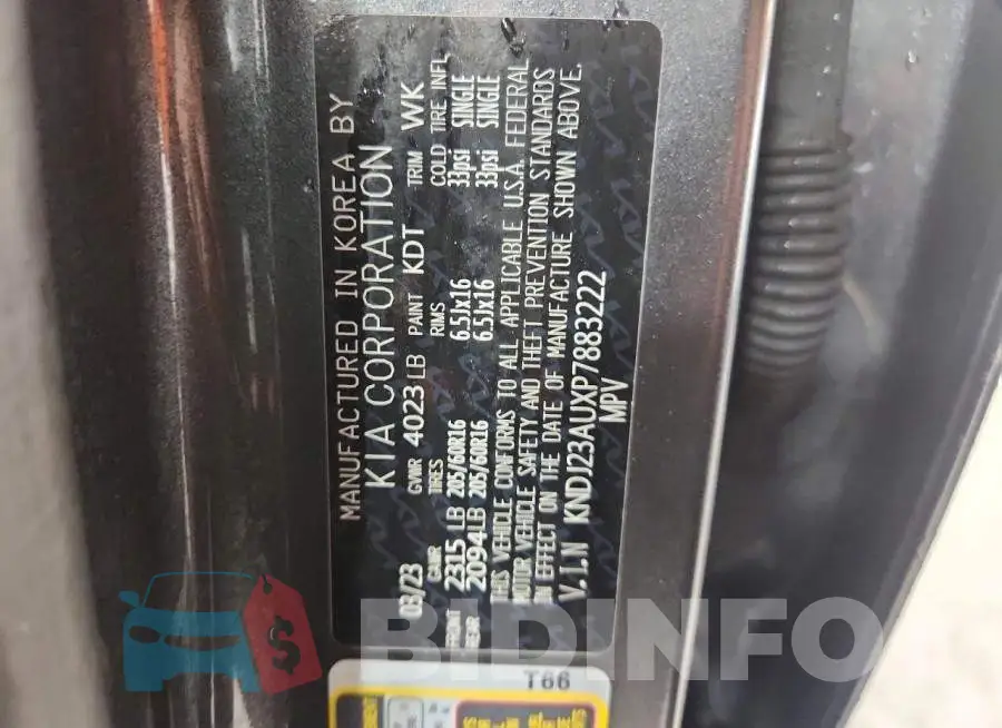 KNDJ23AUXP7883222 Photo# 12