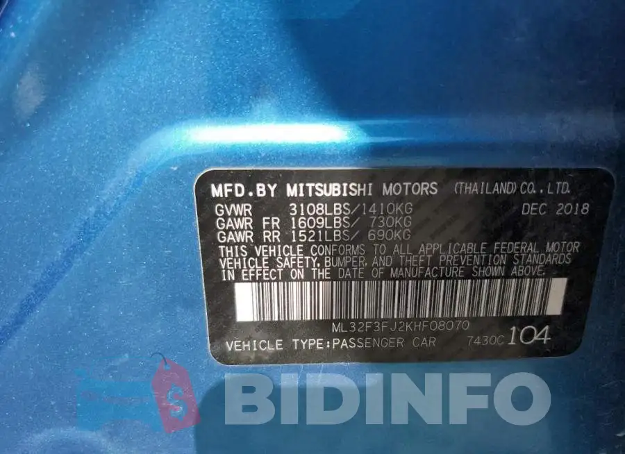 ML32F3FJ2KHF08070 Photo# 12