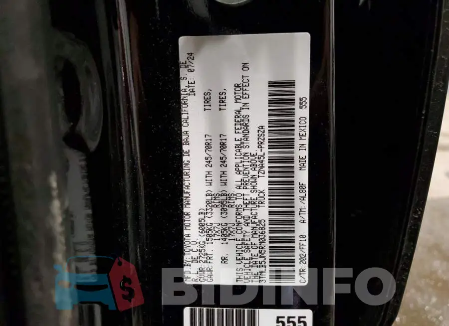 3TMLB5JN5RM036825 Photo# 12