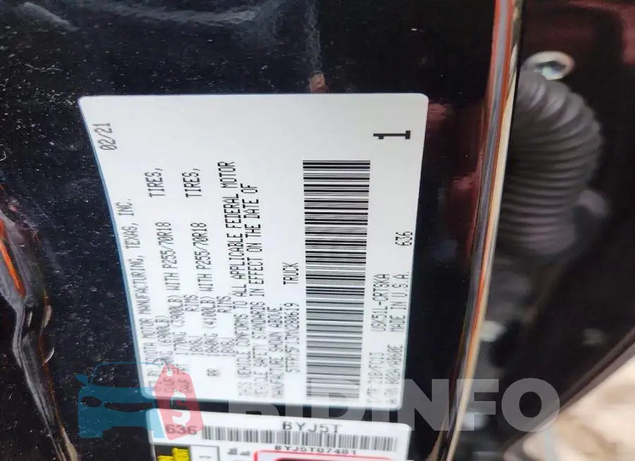 5TFRY5F13MX280619 Photo# 12