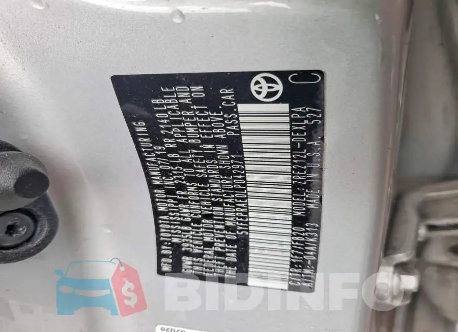 5YFEPRAE0LP042971 Photo# 12