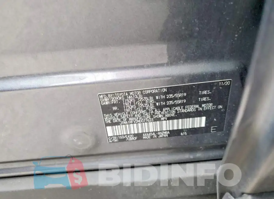 JTMA1RFV2MD077623 Photo# 14