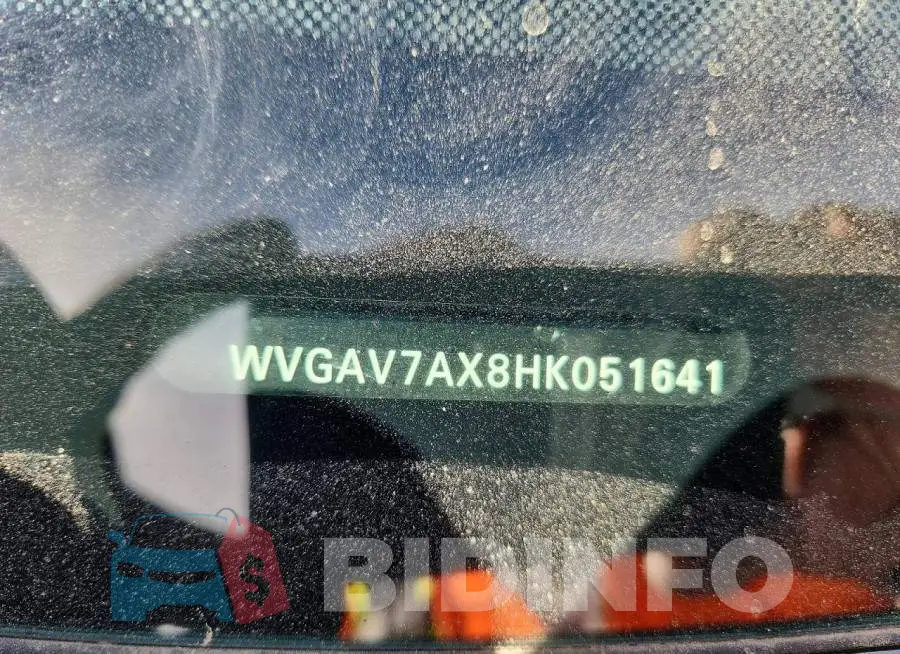 WVGAV7AX8HK051641 Photo# 13