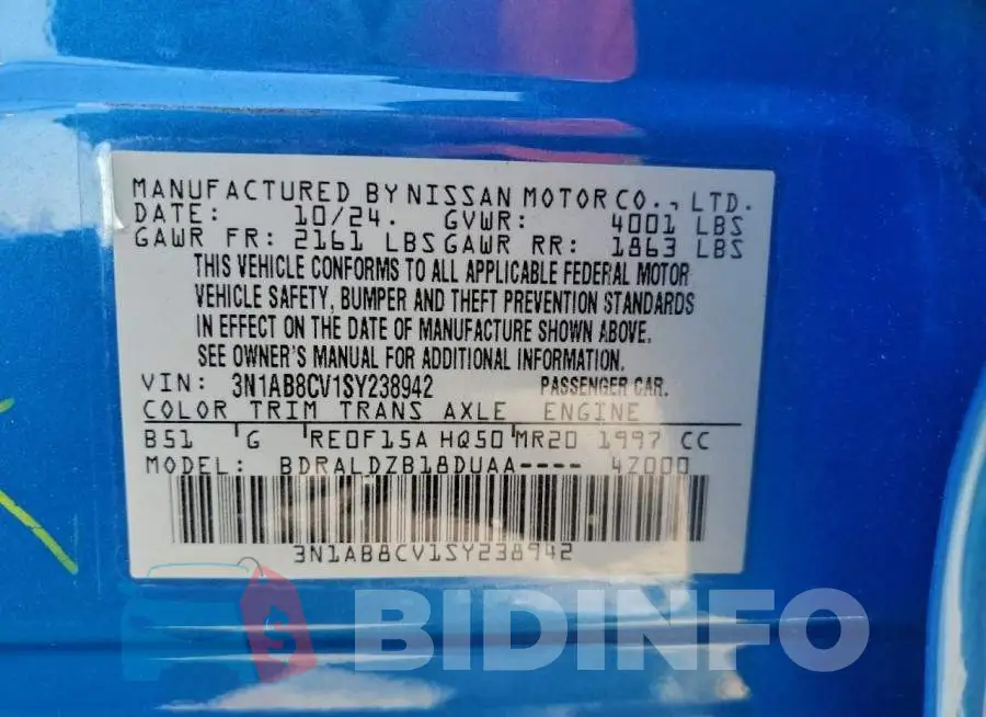 3N1AB8CV1SY238942 Photo# 12