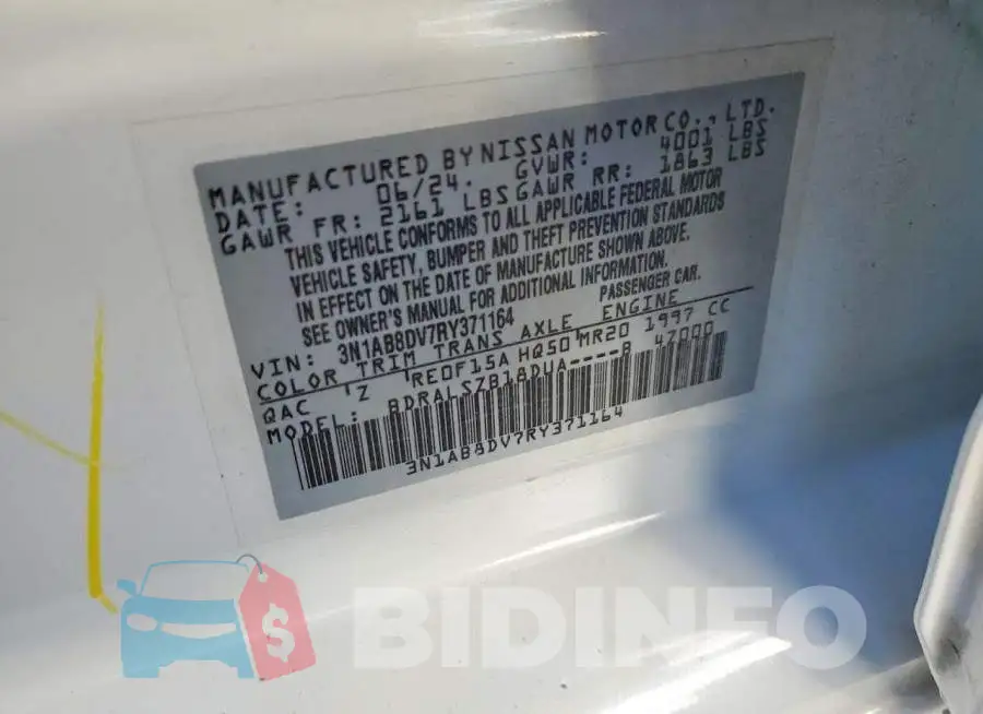 3N1AB8DV7RY371164 Photo# 12