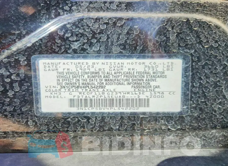 3N1CP5BV4PL542202 Photo# 13