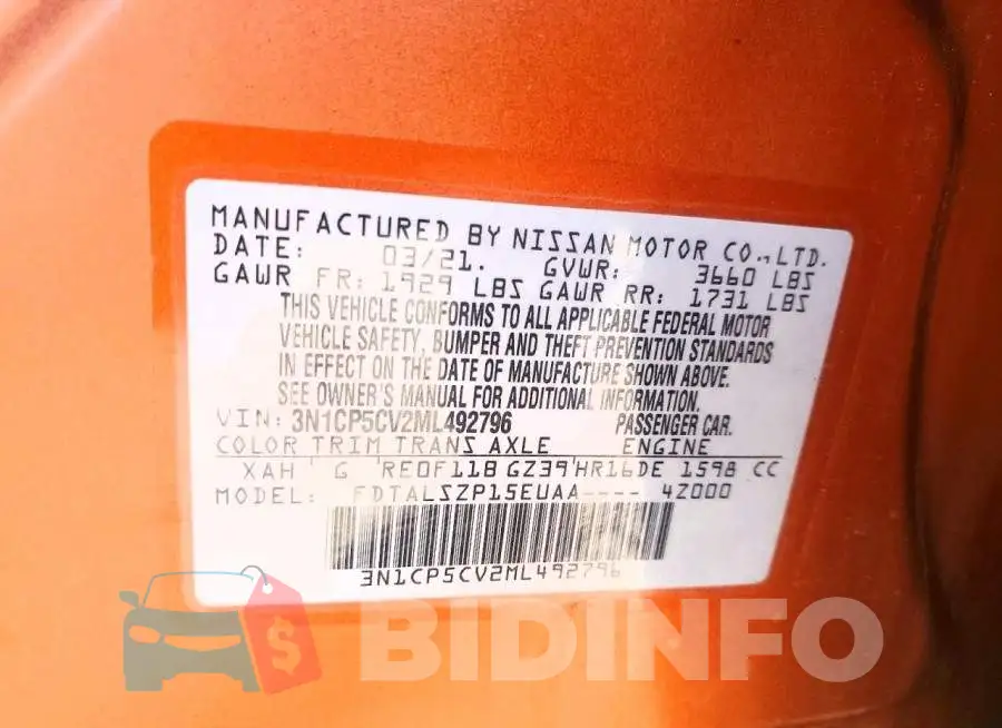 3N1CP5CV2ML492796 Photo# 12