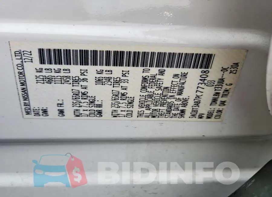 5N1BT3AB7PC773408 Photo# 13