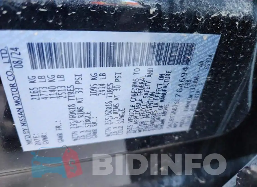 5N1BT3BB1SC764694 Photo# 14