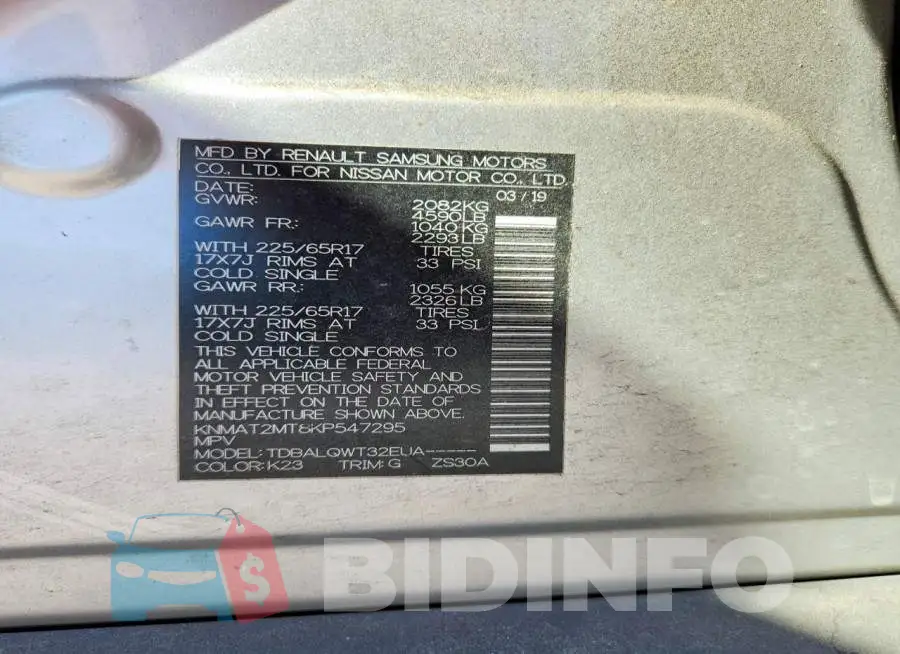 KNMAT2MT8KP547295 Photo# 12