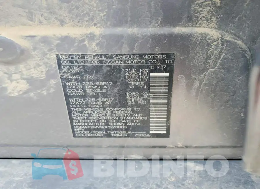 KNMAT2MV9JP523863 Photo# 13