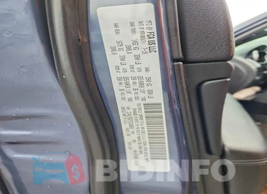 1C4RJFBG7KC838691 Photo# 13