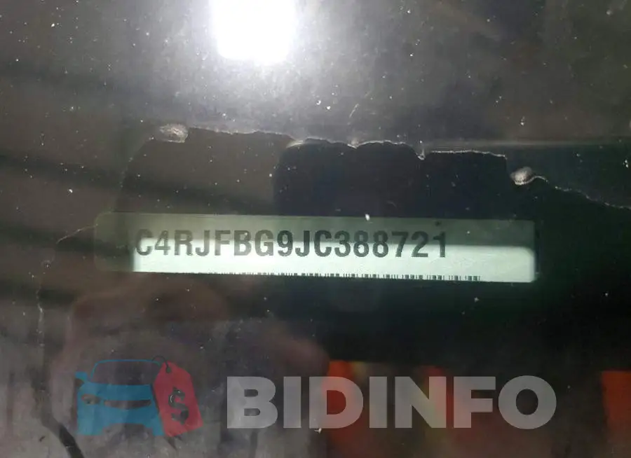 1C4RJFBG9JC388721 Photo# 13