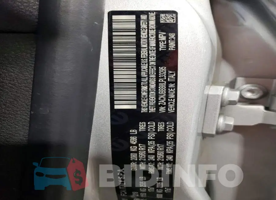 ZACNJBBB8LPL33295 Photo# 13