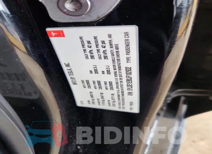 5YJ3E1EB0JF182932 Photo# 12