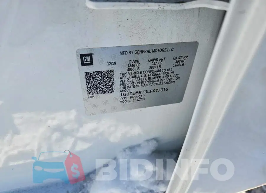 1G1ZB5ST3LF077316 Photo# 13