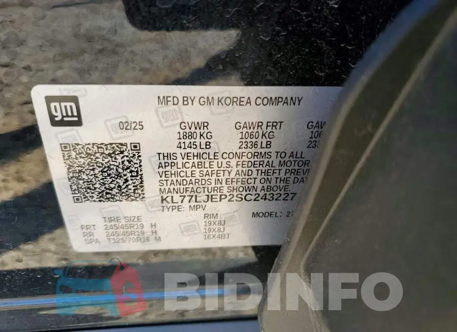 KL77LJEP2SC243227 Photo# 13