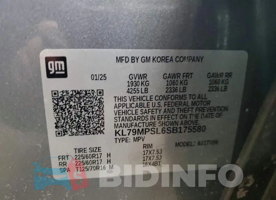KL79MPSL6SB175580 Photo# 12