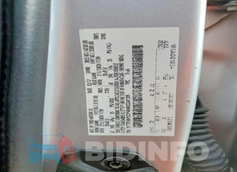 1FTEW1CP4HKD24135 Photo# 12