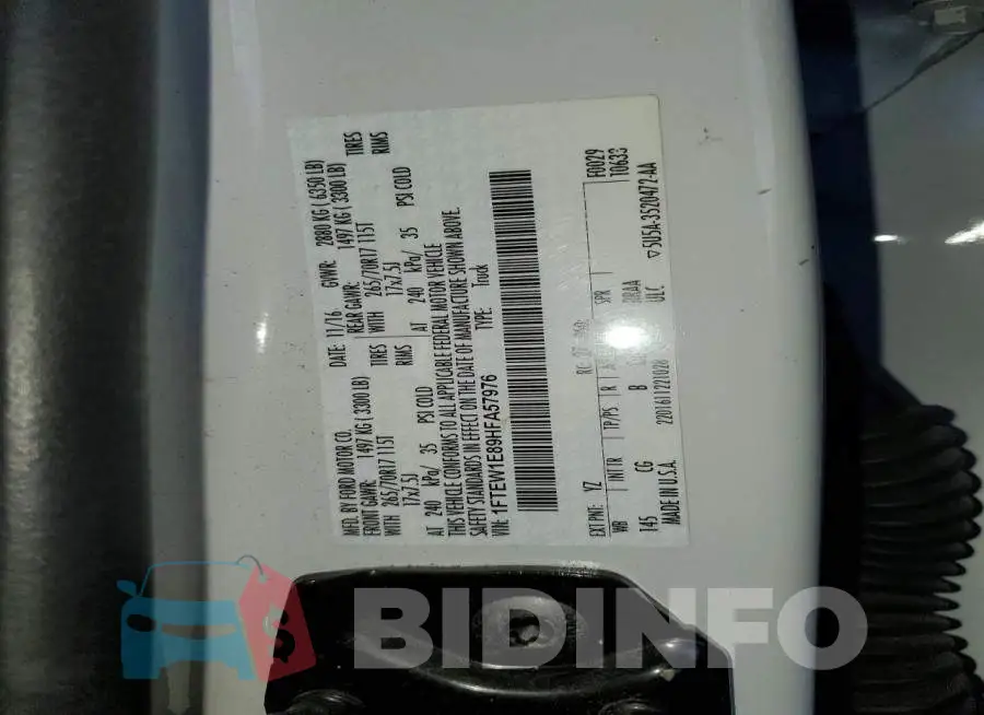 1FTEW1E89HFA57976 Photo# 12