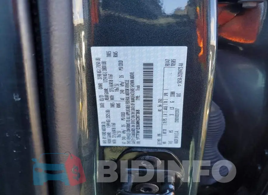 1FTFW1E86MKD87368 Photo# 12
