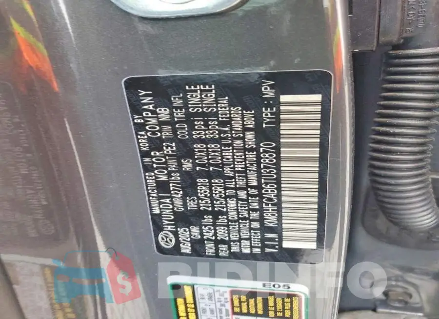 KM8HFCAB6TU378870 Photo# 13