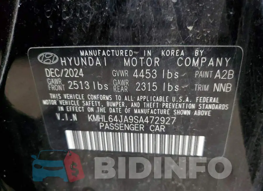 KMHL64JA9SA472927 Photo# 13